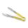 Csipesz, univerzális, 30 cm, sárga (főtt hús), (HACCP)