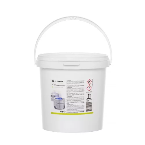 Égőpaszta, 4 kg, etanol, HENDI
