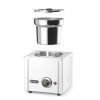 Melegentartó, chafing 4 liter, 240V/200W, Thermosystem 1, HENDI