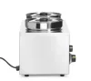 Melegentartó, chafing 2x4 liter, 240V/400W,  Thermosystem 2, HENDI