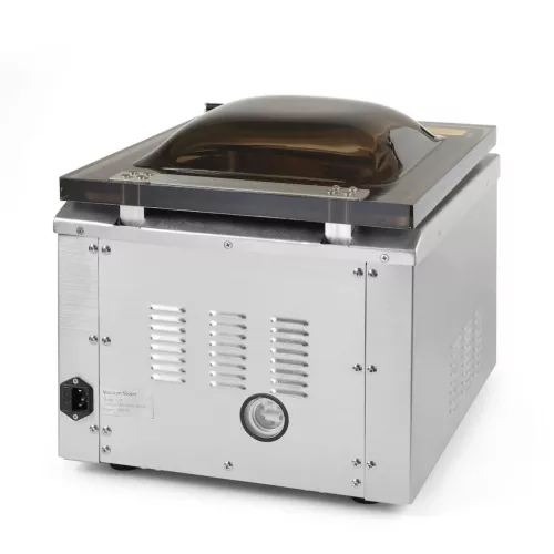 Kamrás vákuumfóliázó gép, forrasztási szélesség:300 mm, 950W, HENDI