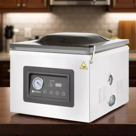   Vákuumfóliázó gép, vákuumkamrás, forr. szélesség: 410 mm, HENDI