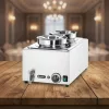 Melegentartó bain-marie + 2×4 literes edény fedővel, vízfürdős GN 1/1