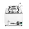 Melegentartó bain-marie + 2×4 literes edény fedővel, vízfürdős GN 1/1