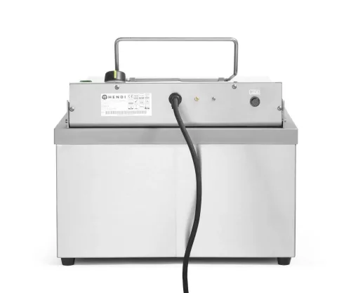 Olajsütő fánkhoz, fánksütő, 12 l, 230V/3500W, 630×860×438 mm