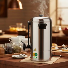   Tea és kávéfőzőgép, perkolátor, 6 liter, szimplafalú, 230V/1500W