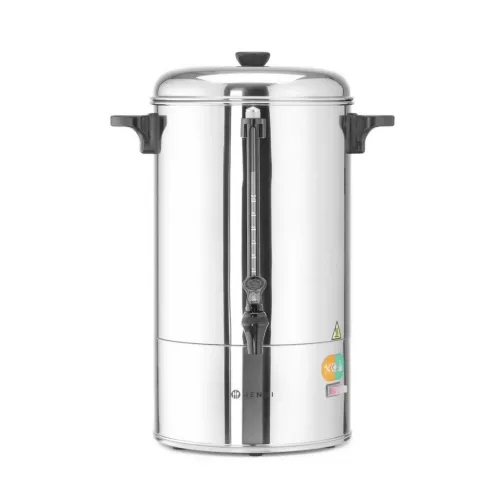 Tea és kávéfőzőgép, perkolátor, 10 liter, szimplafalú, 230V/1500W