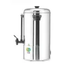 Tea és kávéfőzőgép, perkolátor, 10 liter, szimplafalú, 230V/1500W