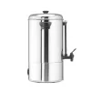 Tea és kávéfőzőgép, perkolátor, 10 liter, szimplafalú, 230V/1500W