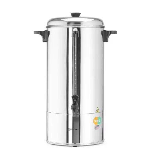 Tea és kávéfőzőgép, perkolátor, 16 liter, szimplafalú, 230V/1500W