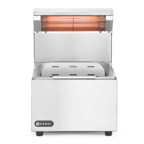 Sült burgonya melegítő, GN 1/2, 220-240V/400W, 35,7×26,7×37,6 cm