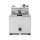 Olajsütő XL olajleeresztő csappal, 10 l, 400V/6600W, 300×585×377 mm