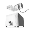 Olajsütő, fritőz, extra nagy teljesítmény, leeresztő csappal, 10 l, 400V/10200W