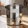 Ital melegentartó, boci, rozsdamentes, 28 liter 230V / 2200W