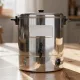 Ital melegentartó, boci, rozsdamentes, 28 liter 230V / 2200W