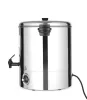 Ital melegentartó, boci, rozsdamentes, 28 liter 230V / 2200W