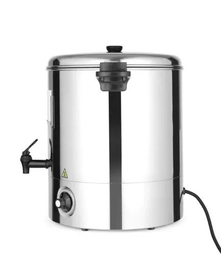 Ital melegentartó, boci, rozsdamentes, 28 liter 230V / 2200W