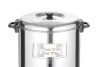 Ital melegentartó, boci, rozsdamentes, 28 liter 230V / 2200W