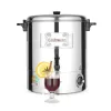 Ital melegentartó, boci, rozsdamentes, 28 liter 230V / 2200W