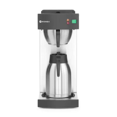 Filteres kávéfőző vákuumkancsóval, 2 l, 230V/1400W, HENDI