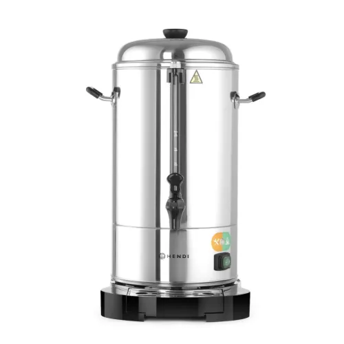 Tea és kávéfőzőgép, perkolátor, 6 liter, duplafalú, 230V/1500W