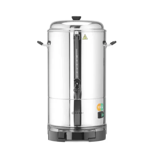 Tea és kávéfőzőgép, perkolátor, 10 liter, duplafalú, 230V/1500W