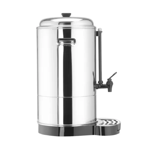 Tea és kávéfőzőgép, perkolátor, 10 liter, duplafalú, 230V/1500W