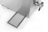 Indukciós olajsütő olajleeresztő csappal, 8 l, rozsdamentes, 230V/3500W