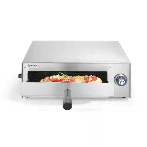 Pizzasütő, 1 db 32 cm-es pizzaformához, 230V/1450W, 48×59×19 cm