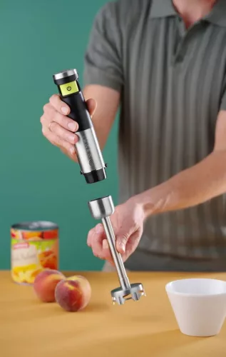 Botmixer, vezeték nélküli, intelligens nyomásérzékelés, 230V/150W, HENDI