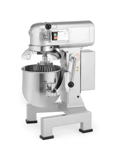Planetáris mixer, 10 liter, haberő, keverő, dagasztógép, 3 sebesség, HENDI