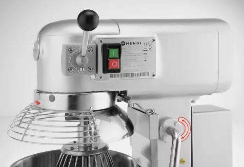 Planetáris mixer, habverő, keverő, dagasztógép, 20 liter, 3 sebesség, HENDI