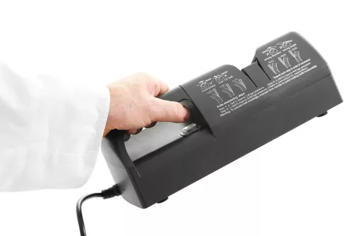 Késélező, elektromos, 230V/50W, 29,5×11×11 cm
