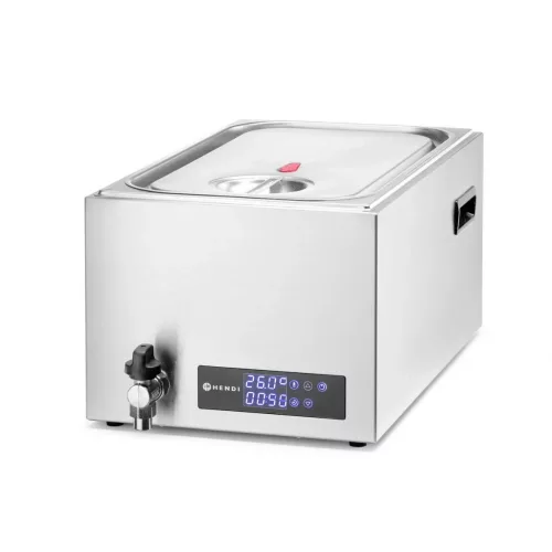Sous vide készülék GN 1/1, digitális kijelző, 20 l, 230V/600W, HENDI