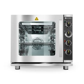   Kombisütő, -pároló 4×GN 2/3 manuális vezérlés, grillfunkcióval, 230V/3000W, HENDI