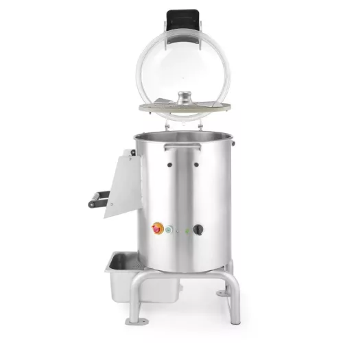 Burgonyakoptató, burgonyahámozó, 10 kg/ciklus, 140-200kg/óra, 230V/750W