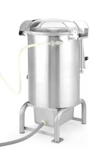 Burgonyakoptató, burgonyahámozó, 10 kg/ciklus, 140-200kg/óra, 230V/750W