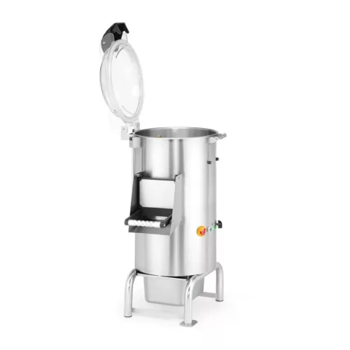Burgonyakoptató, burgonyahámozó, 18 kg/ciklus, 240-360 kg/óra, 230V/1100W