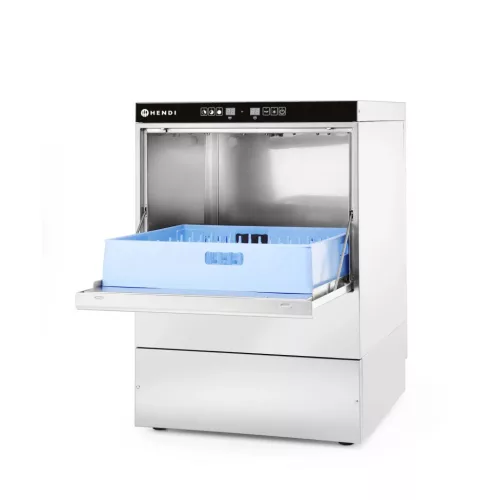 Mosogatógép, 50×50 cm rekesz elektronikus vezérlés, 400V/6600W,  HENDI