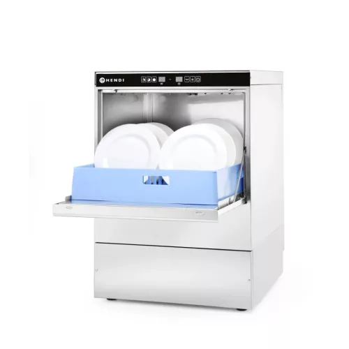 Mosogatógép, 50×50 cm rekesz elektronikus vezérlés, 400V/6600W,  HENDI