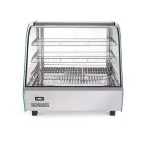   Asztali melegentartó vitrin, led világítással, 120 liter, 230V/1100W