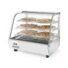 Asztali melegentartó vitrin, led világítással, 120 liter, 230V/1100W