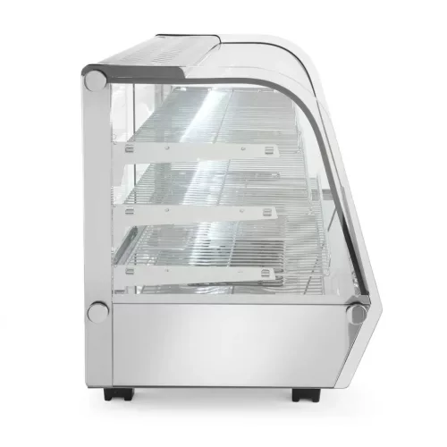 Asztali melegentartó vitrin, led világítással 160 liter, 230V/1500W