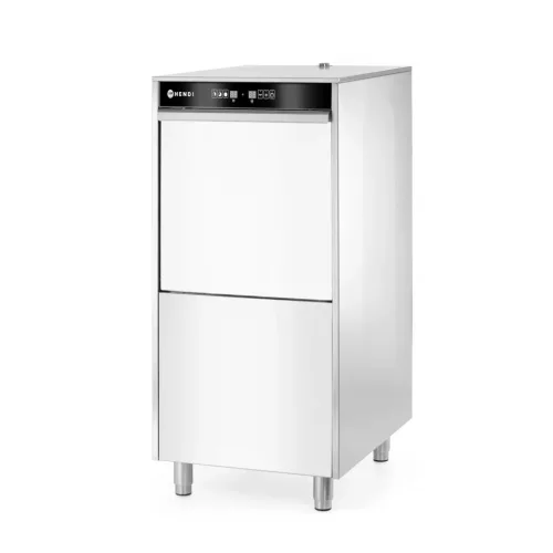 Mosogatógép tálcákhoz és edényekhez, 50×60 - elektronikus vezérlés, 400V/7100W, HENDI