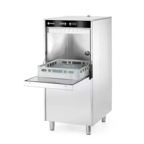 Mosogatógép tálcákhoz és edényekhez, 50×60 - elektronikus vezérlés, 400V/7100W, HENDI