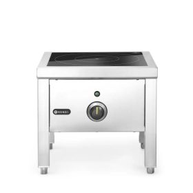 Főzőzsámoly indukciós, 400V/5000W, 42,2×40×36,6 cm