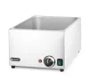 Melegentartó bain-marie, vízfürdős GN 1/1, 230 V/1000 W, 576×334×241 mm