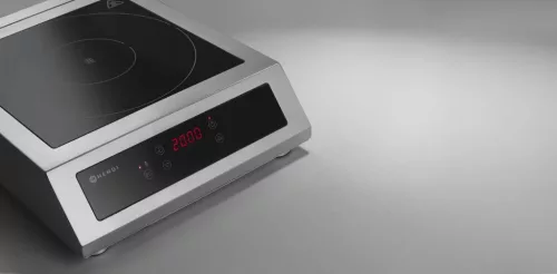 Indukciós főzőlap 3500 D XL modell, 230V/3500W, 39×56×12 cm, HENDI