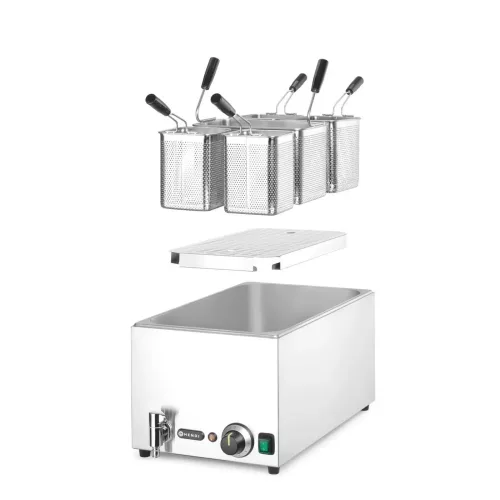Tésztafőző, 25 liter, rozsdamentes, 230V/3500W, HENDI