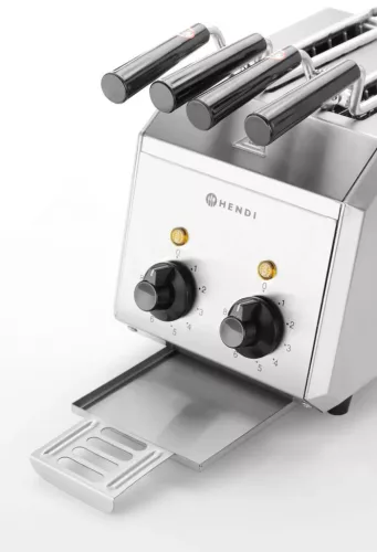 Kenyérpirító toaster, 230V/1200W, 21,5×30×27 cm